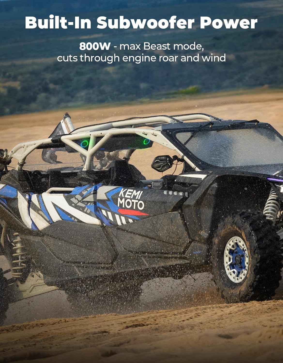 KEMIMOTO UTV Altavoz Bluetooth - Bluetooth Speaker Waterproof reseña y precio