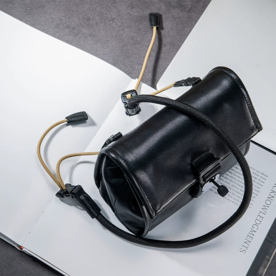 Estuche de Cuero Genuino para  - Compact Camera Mirrorless reseña y precio